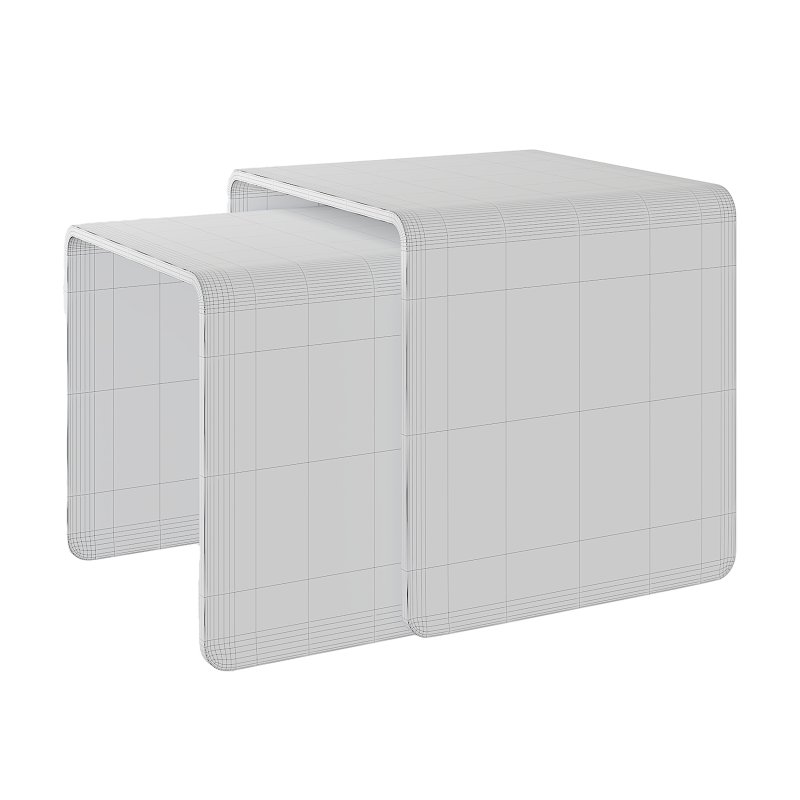 Simple Acrylic Side Table - Image 14