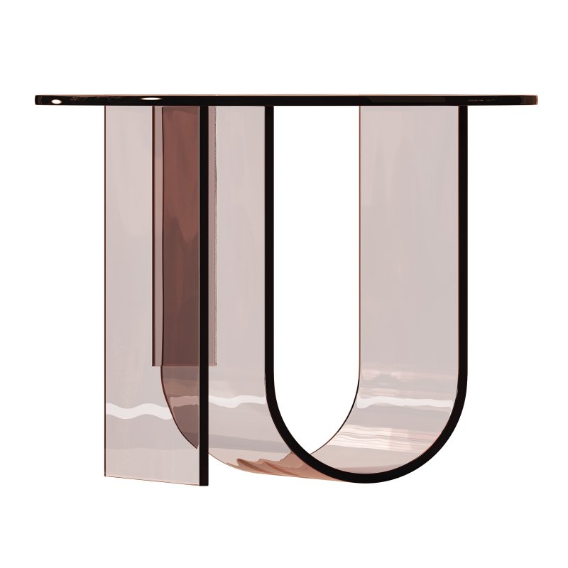 Living Room Acrylic Side Table - Image 2