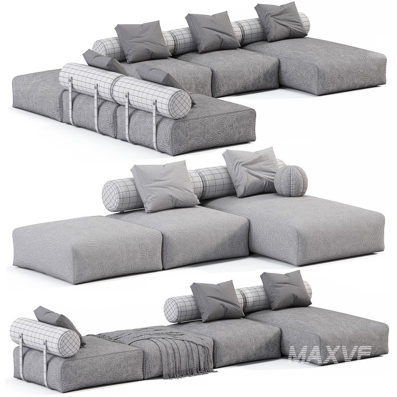 Shinto Corner Sofa By Domkapa - Image 6