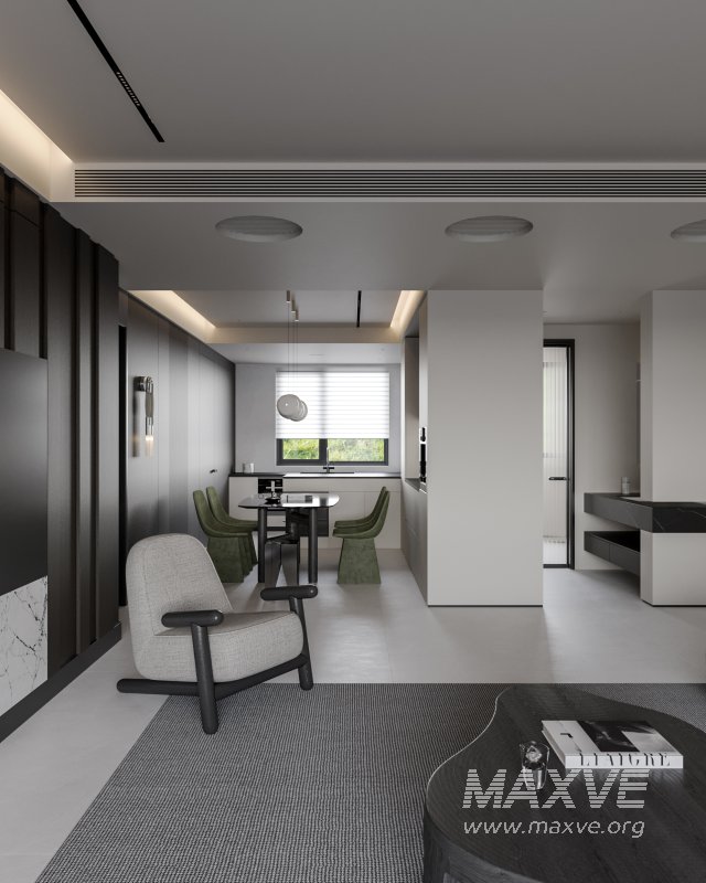 Modern living room dining room - Image 7