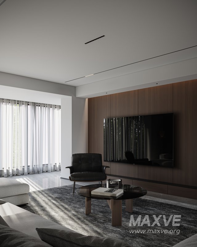 Modern living and dining room - Image 9