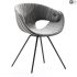 Flat Armchair Soft Upholstered - Thumbnail 4