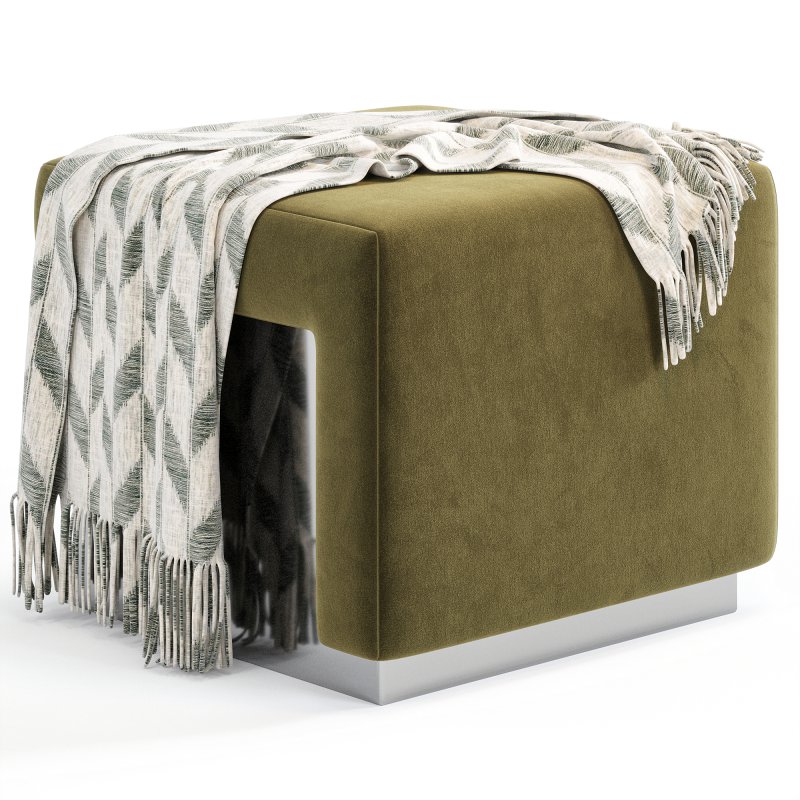 Chrom Liki Pouf By Buro Art - Image 5