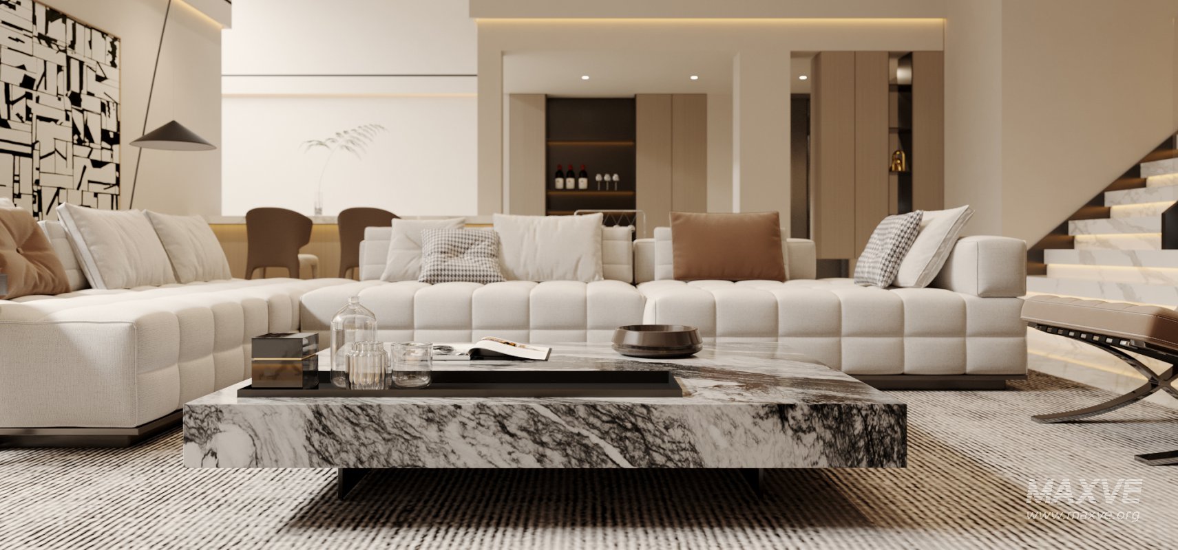 Villa Living Room - Image 4