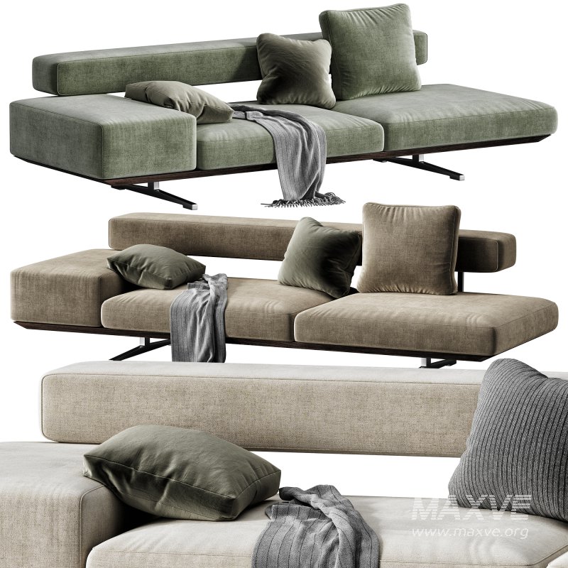 Wing Sofa By Flexform - Image 3