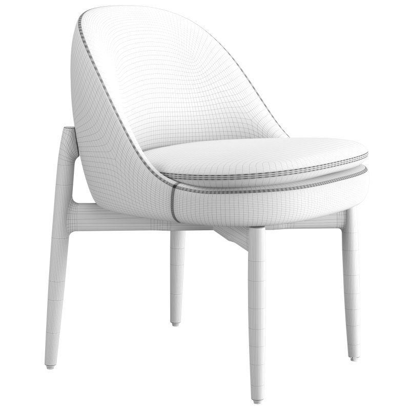 Minotti Sendai Dining chair - Image 7