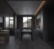 Modern dark living room dining room - Thumbnail 2