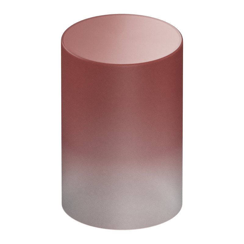 Frosted Gradient Side Table – Acrylic - Image 9