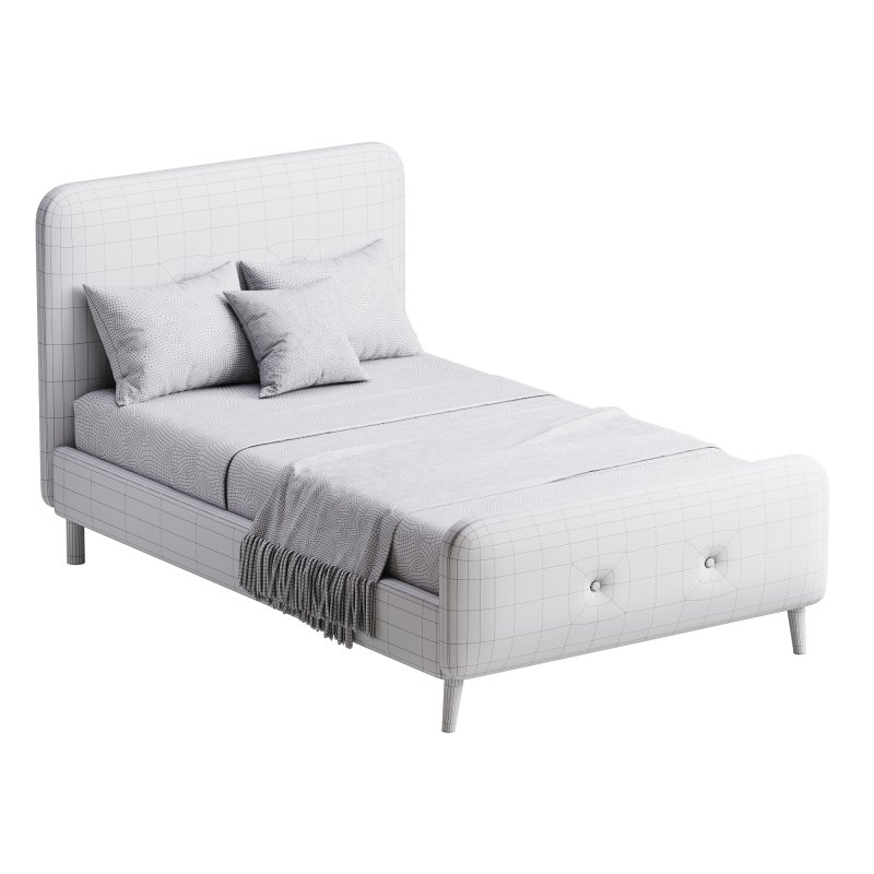 Flannelette Beige bed - Image 14