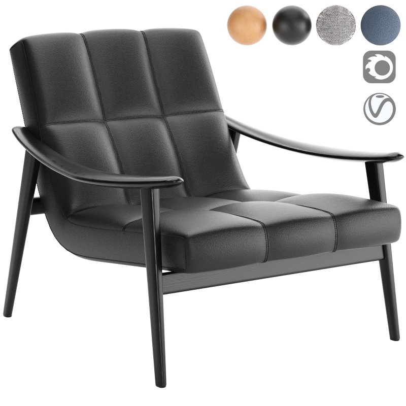 Minotti Fynn Armchair - Image 1