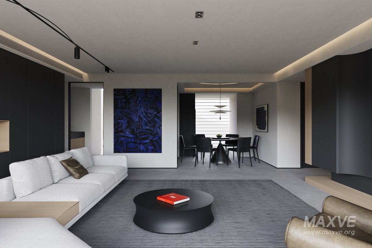 Modern living and dining room - Image 1