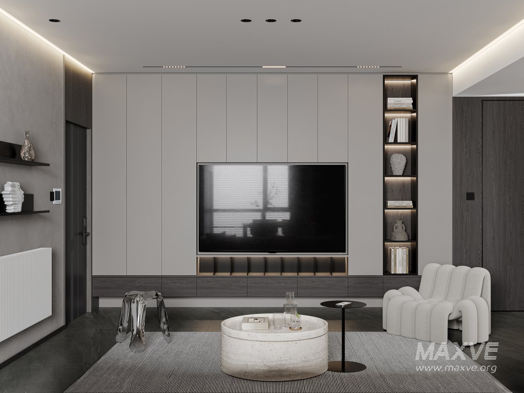 Modern living and dining room - Image 3