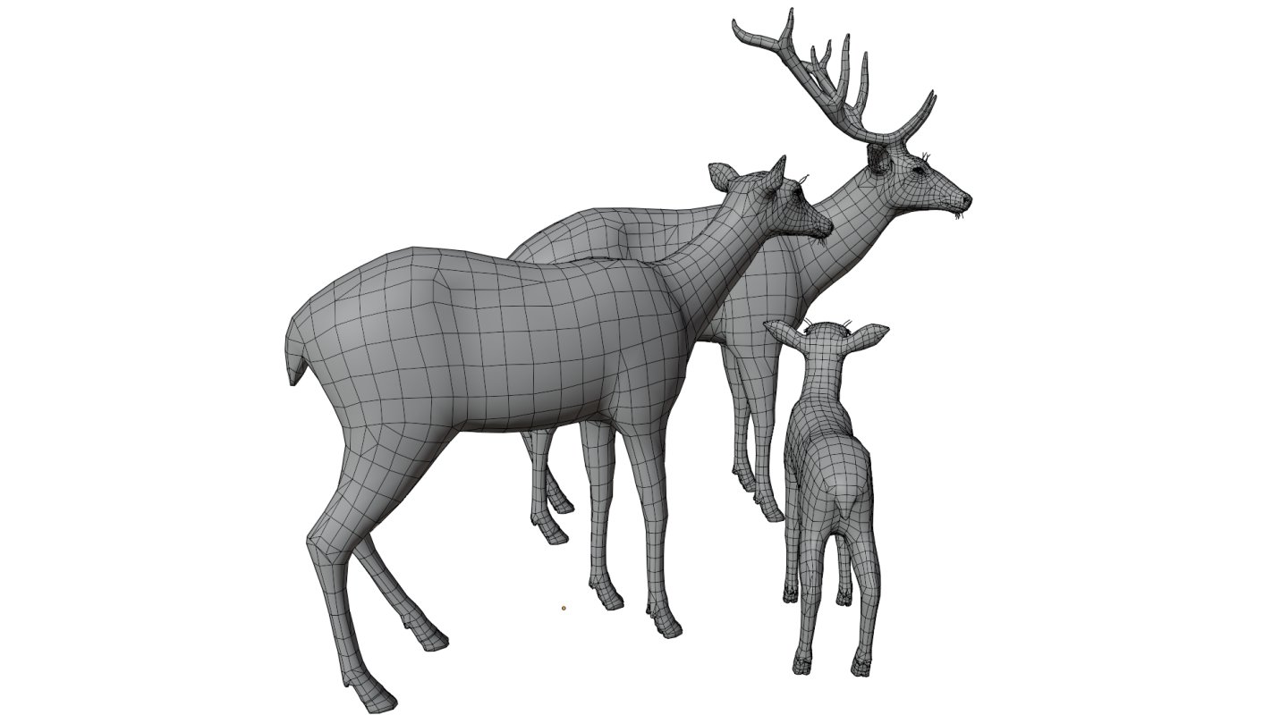 Deer Family - Image 17