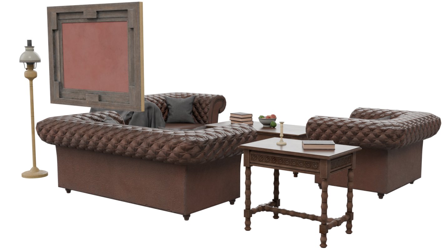 Victorian Sofa Set - Image 7