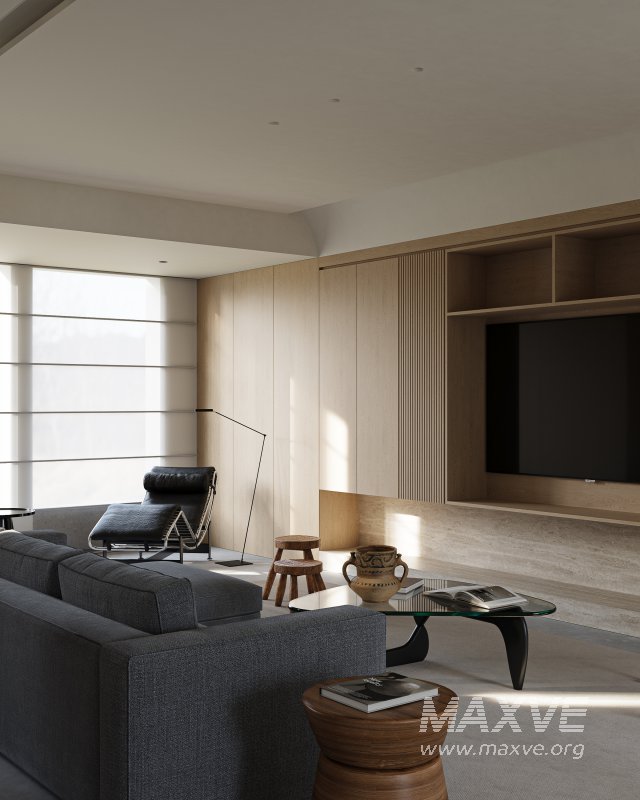 Modern living and dining room - Image 2