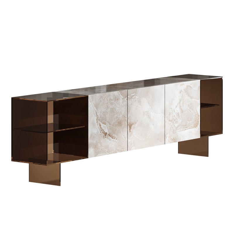 36e8 Glass Sideboard 04 - Image 11