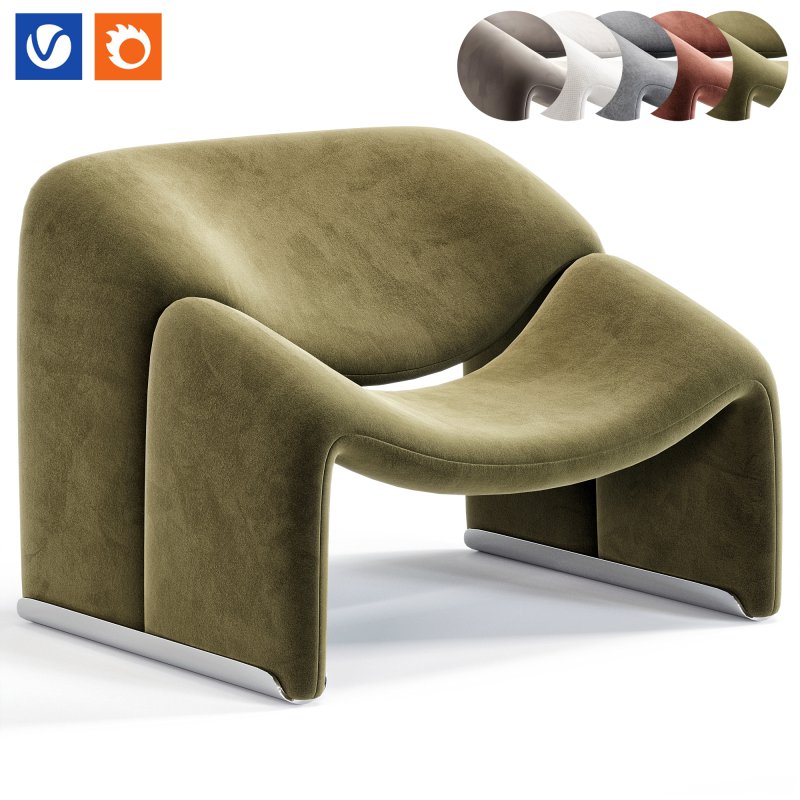 Groovy Armchair By Pierre Paulin - Image 1