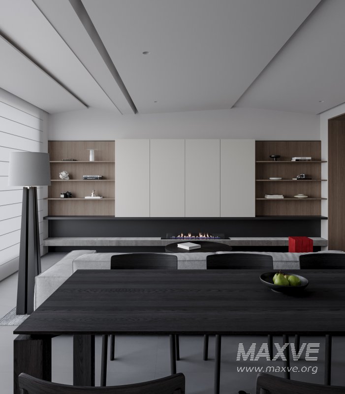 Modern living and dining room - Image 6