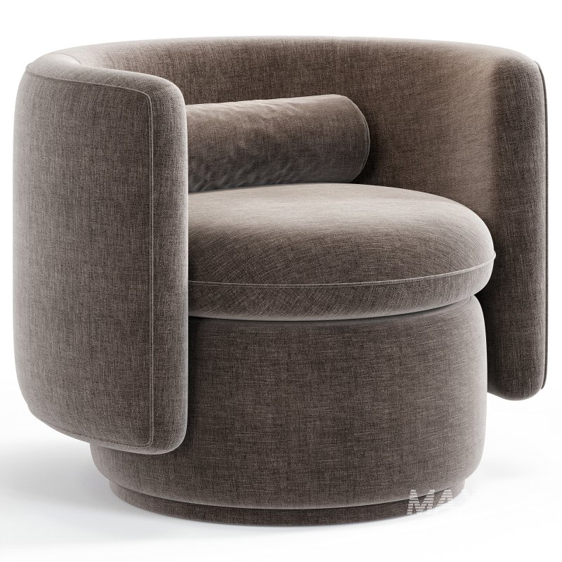 Tuzla Swivel Armchair By Polyandbark - Image 3
