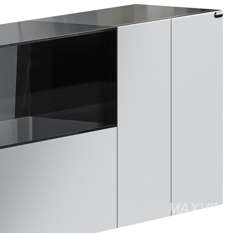 36e8 Glass Sideboard 01 - Image 13