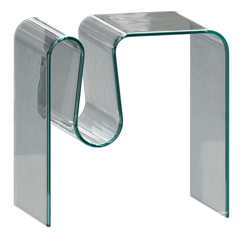 Curvy Side Table – Acrylic - Image 5