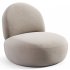 Swivel Chair Clement Boucle Cream - Thumbnail 1