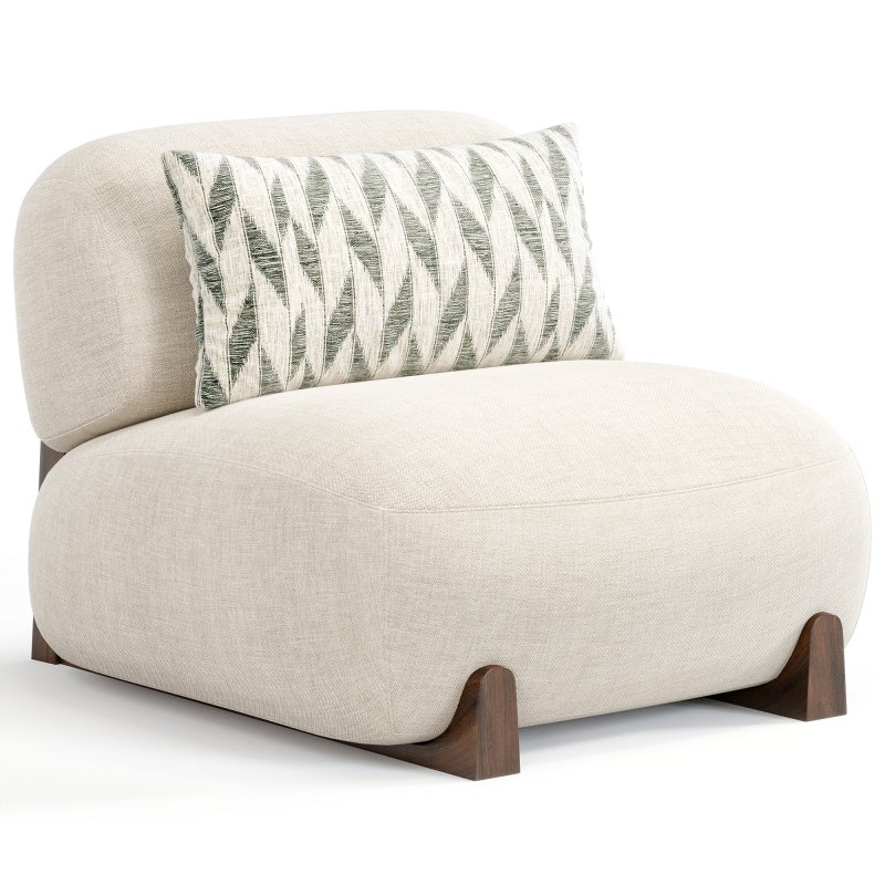 Fort Lounge Armchair By Monologue - Image 4