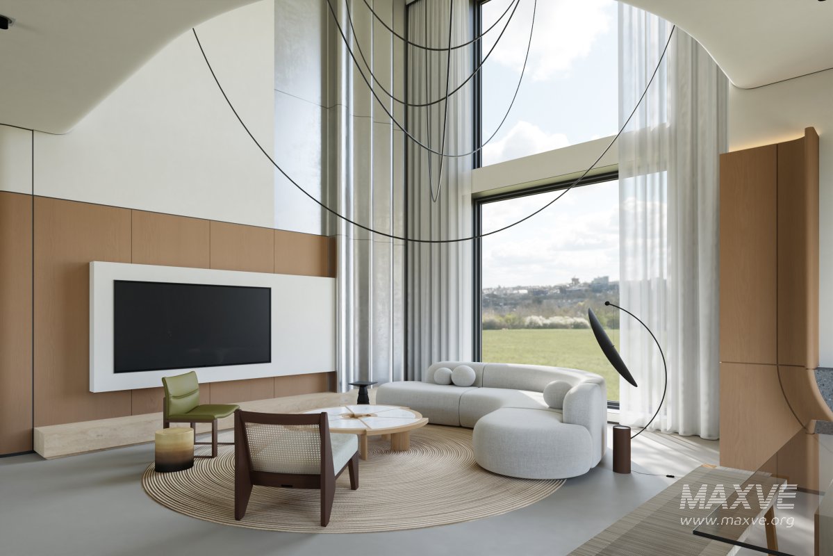 Villa living room and dining room - Image 3