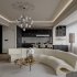 Classic luxury living room, dining room and kitchen - Thumbnail 5