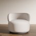 Modern Round Lounge Chair - Thumbnail 1