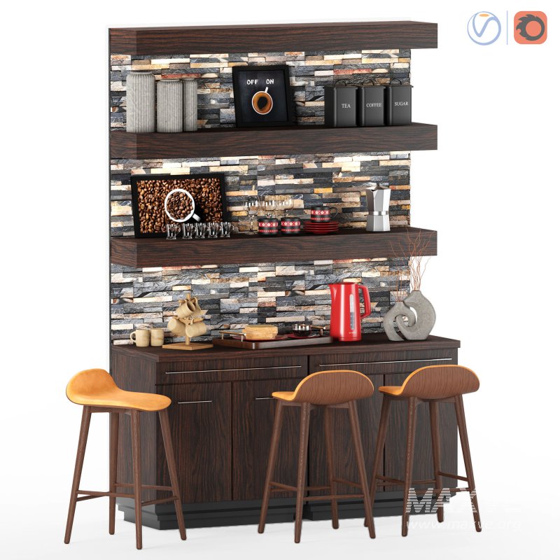 Cafe Set 02 - Image 1