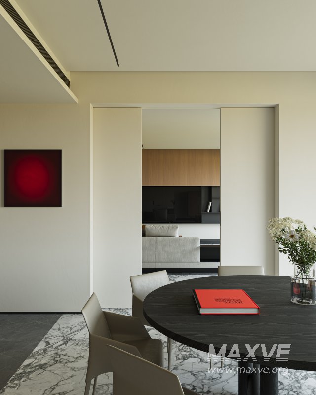 Modern living and dining room - Image 7