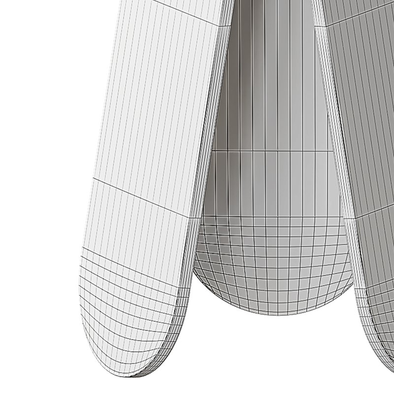 Iridescent Acrylic Side Table - Image 15