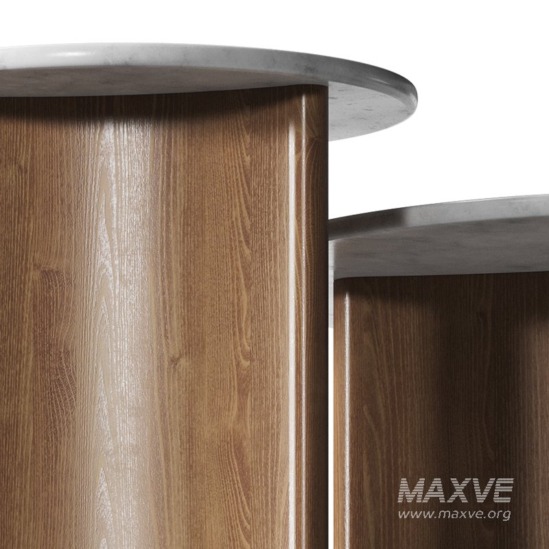 Zafar Nested Marble Coffee Table - Image 10