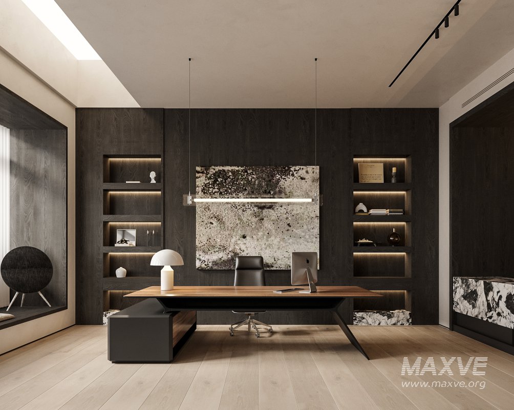 Modern living room dining room office - Image 7