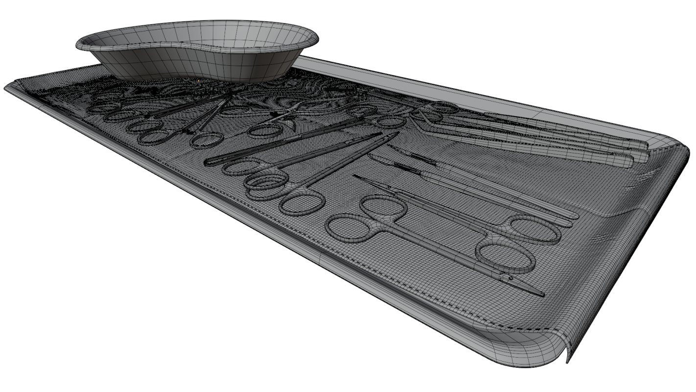 Tray with surgical equipment - Image 12