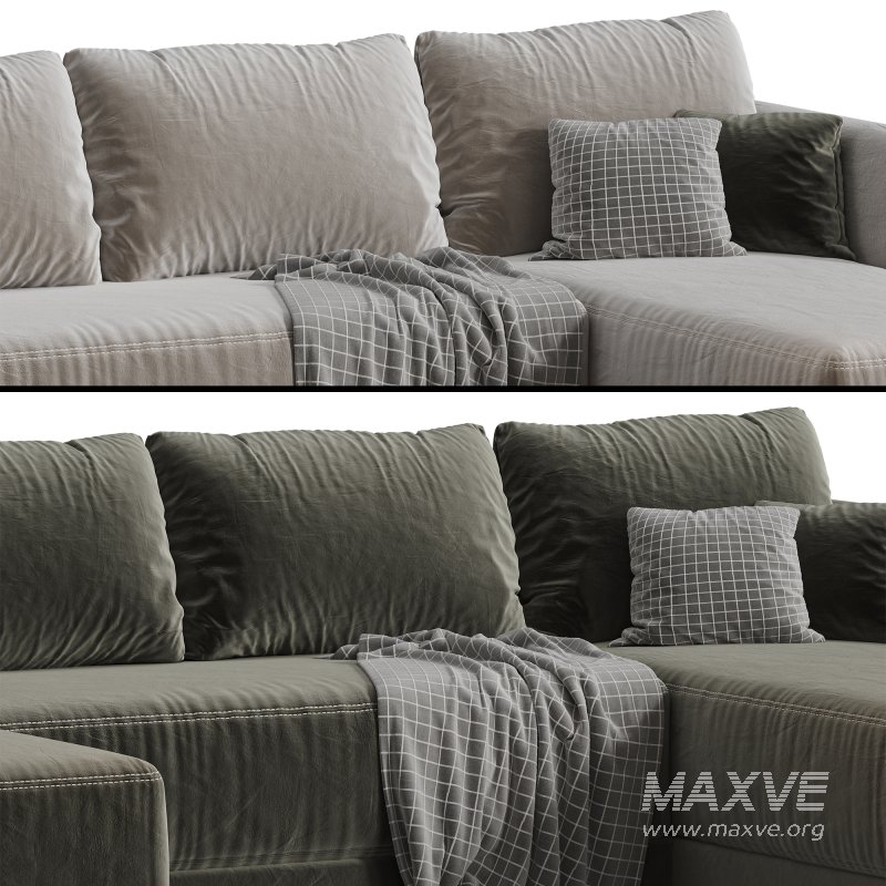 Gather Deep Bench Sectional Sofa - Image 4