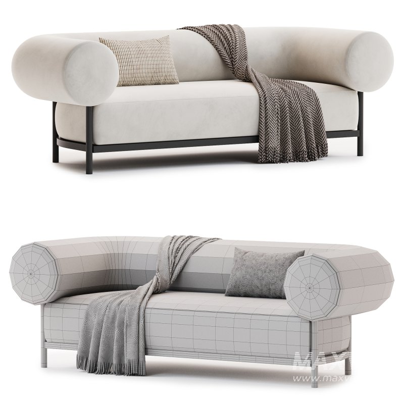 Lebom JUMBO Fabric sofa - Image 4