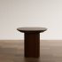 Modern Round Fluted Coffee Table - Thumbnail 2