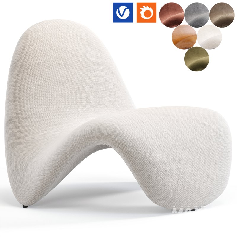 Replica Tongue Armchair By Stauntonandhenry - Image 1