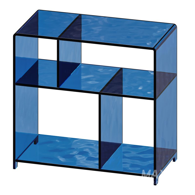 Modern Side Table – 4 Compartments - Image 9