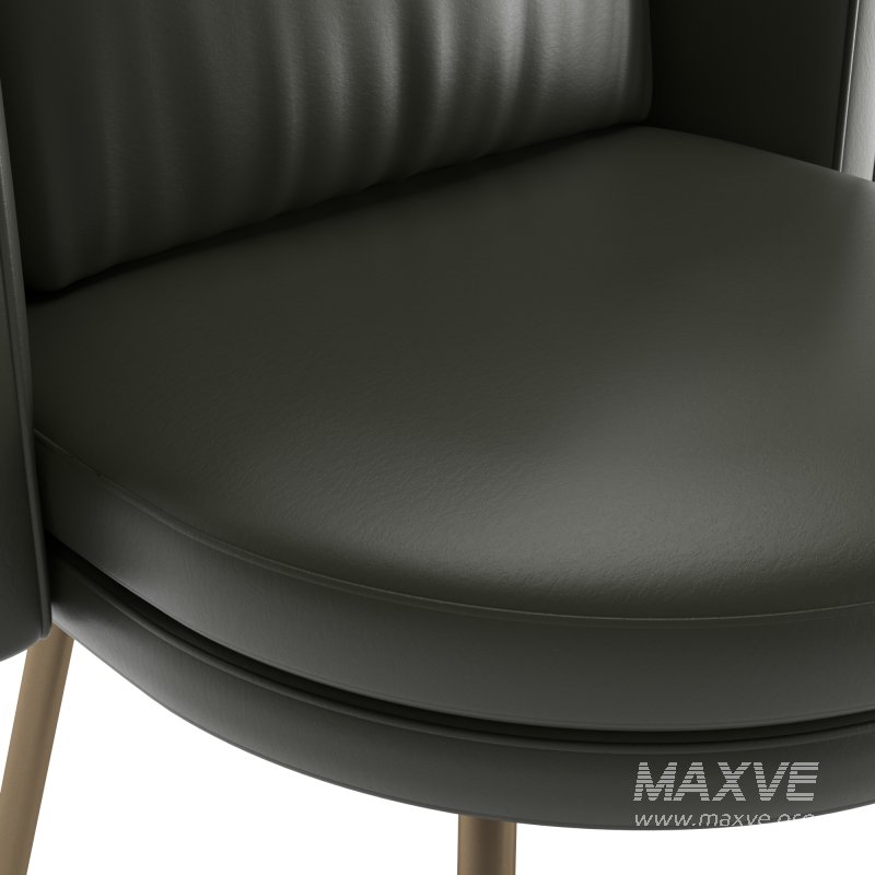 Minotti Torii Dining Swivel chair - Image 3