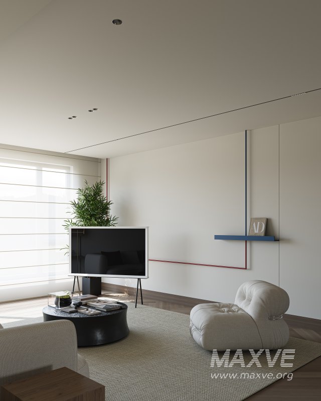 Modern living and dining room - Image 8