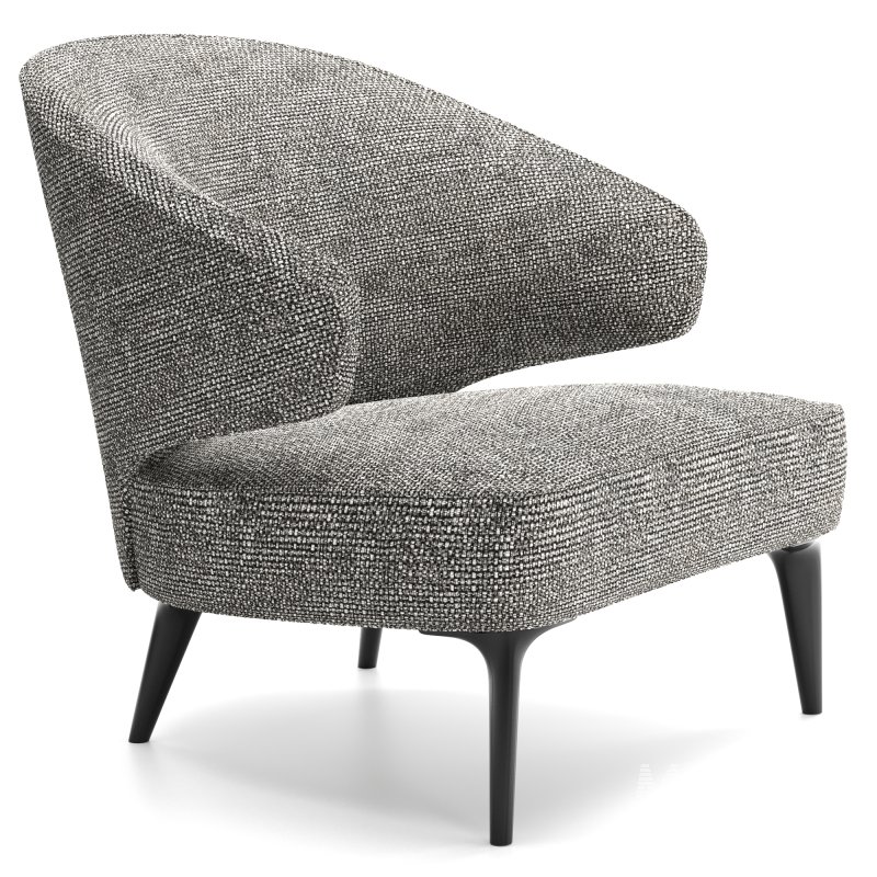 Minotti Aston Armchair - Image 3