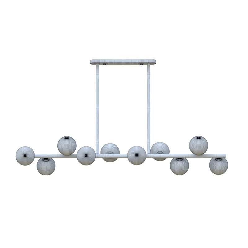 Odin – Glass Globe Chandelier - Image 6