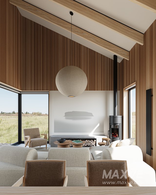 Wood Living Room Dining Room Bedroom - Image 5