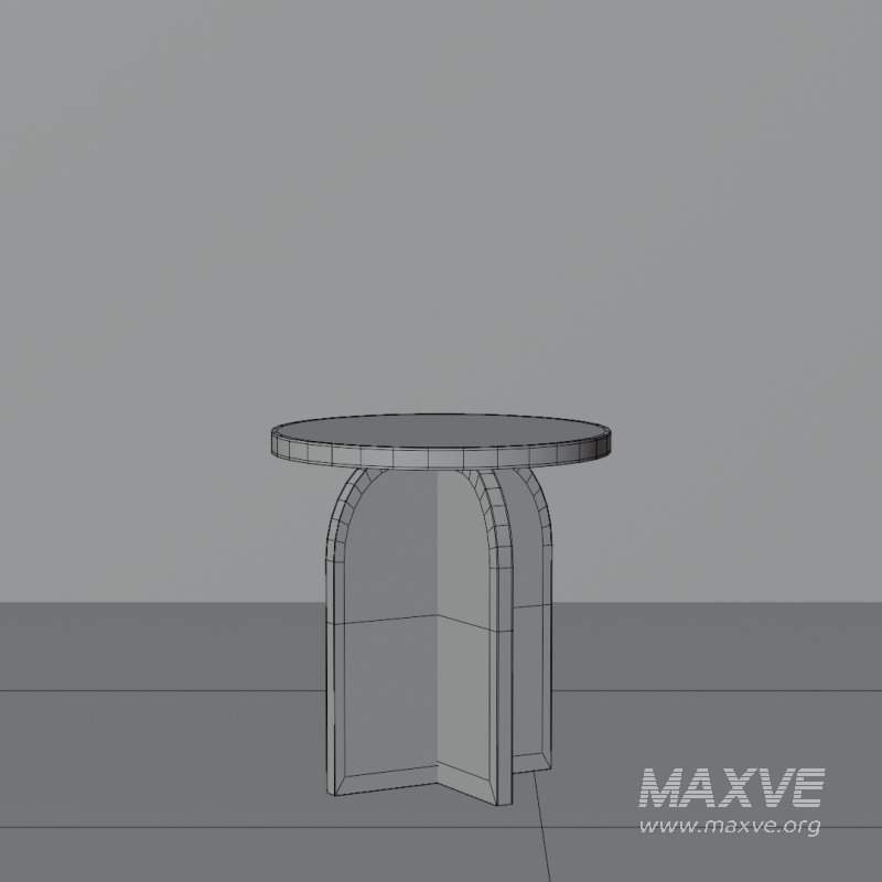Modern Round Side Table - Image 5