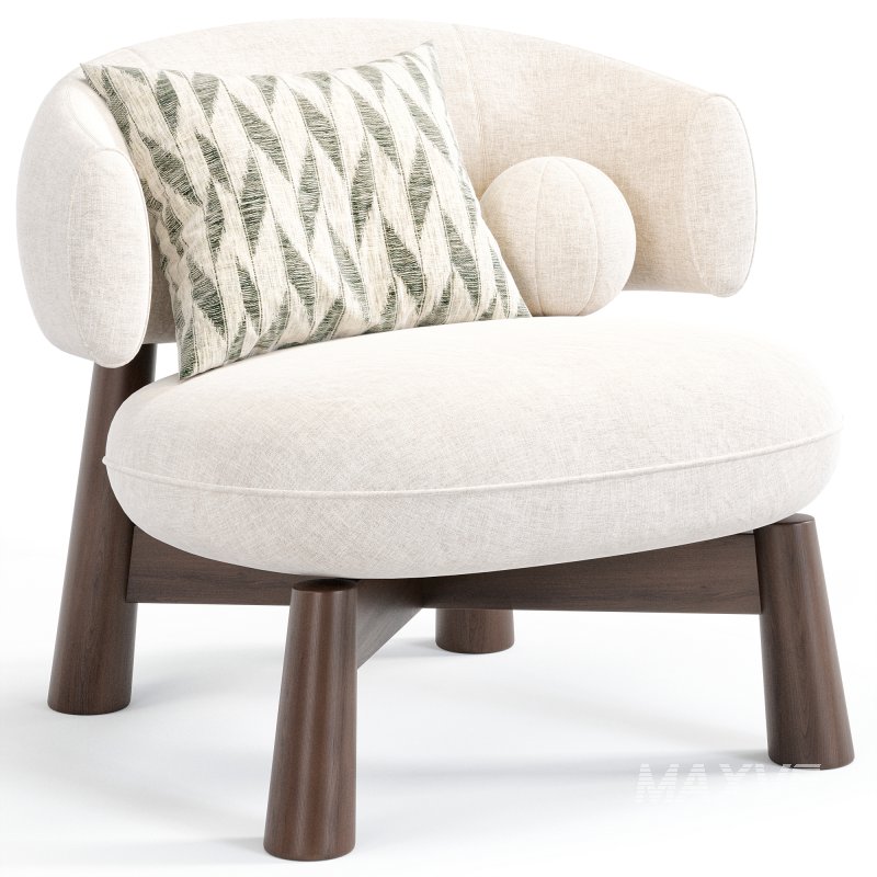 Olaf Armchair By Baxter - Image 3