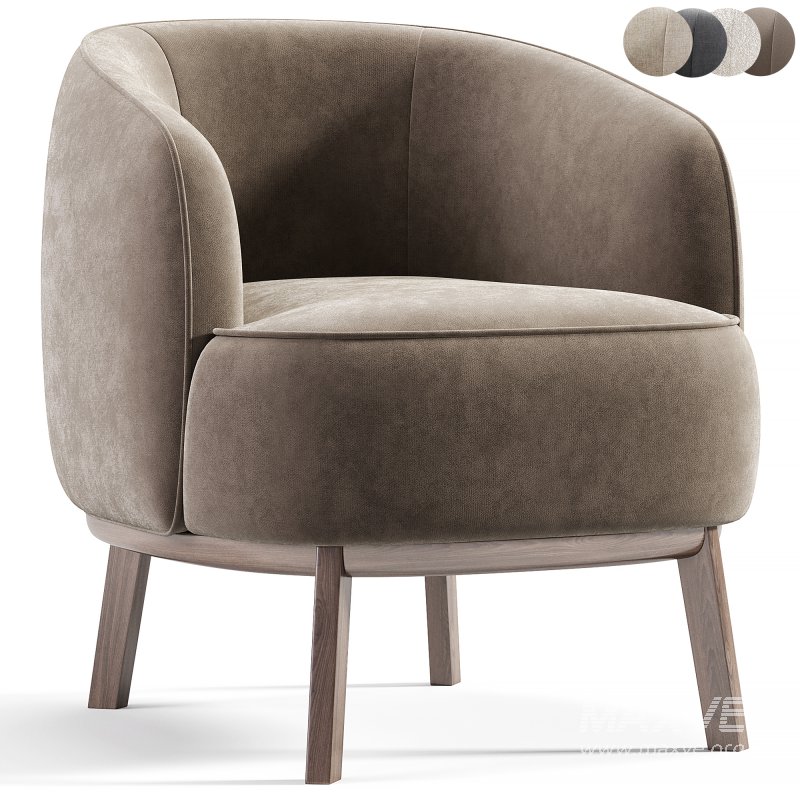 MEGAN Armchair By Domkapa - Image 4