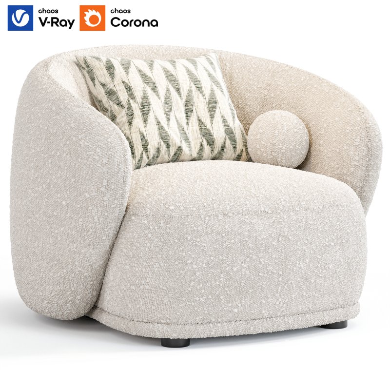 Rene Armchair By Andrea Parisio - Image 1